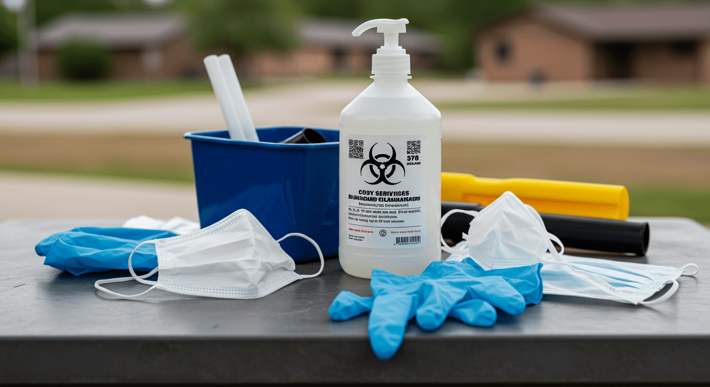 Biohazard Cleanup Tools