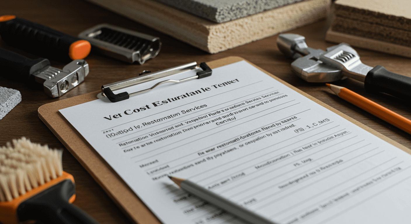 Cost Breakdown for Water Restoration Services